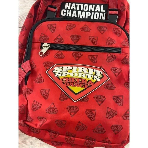 Varsity Cheerleading National Championship Spirit Sports Red Back Pack - OS - Picture 2 of 10